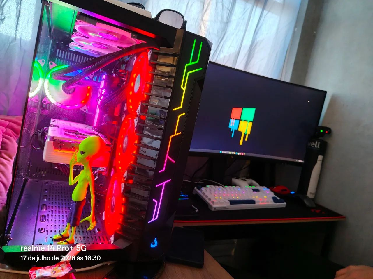 PC GAMER DDR5 BARATO 14° GERAÇÃO  - Foto 4