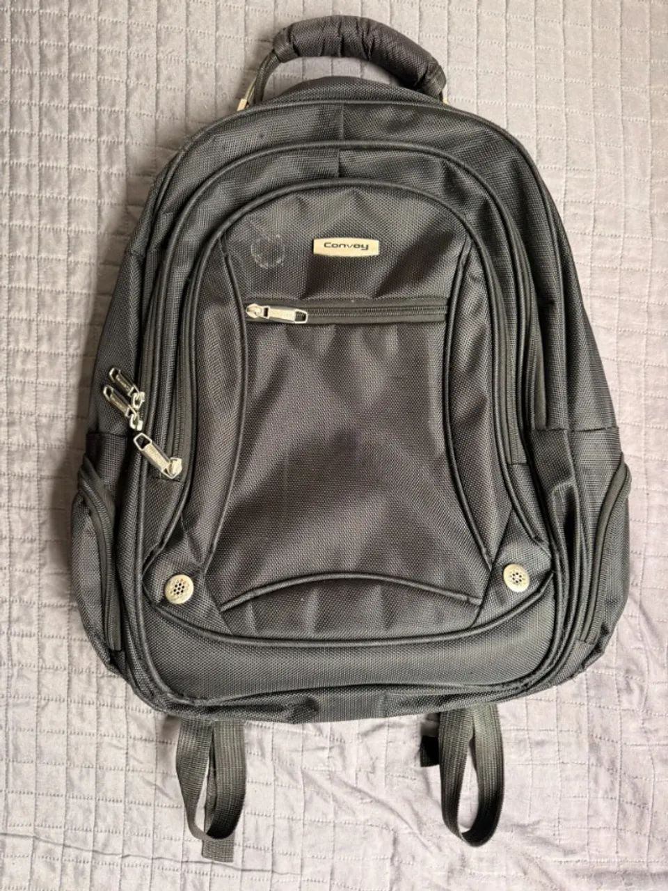 Mochila Executiva Convoy Preta - Robusta e Funcional