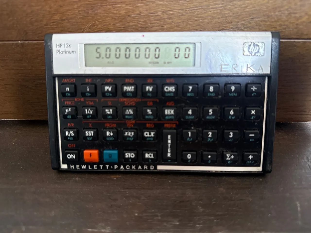Calculadora hp 12c