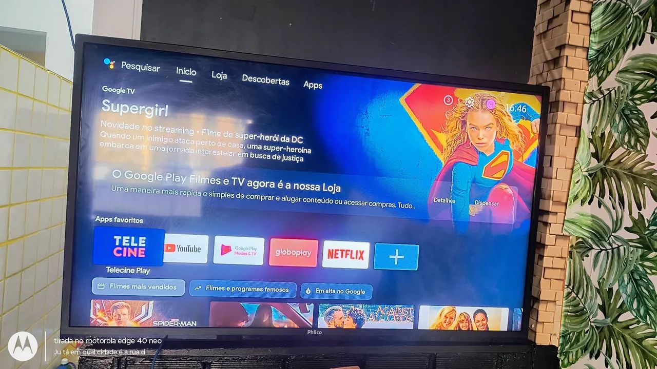 Tv Philco de 60 polegadas Smart 4k  com aparelho de internet da Intelbras - Foto 3