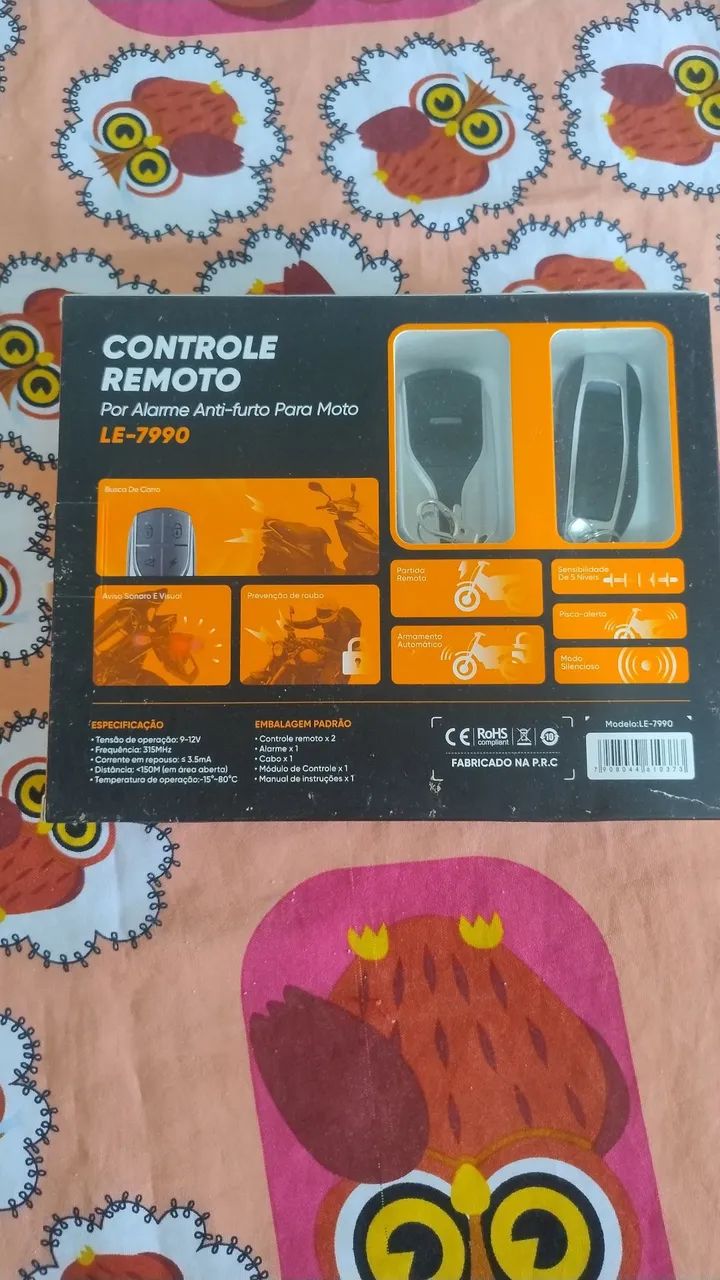 Alarme para moto