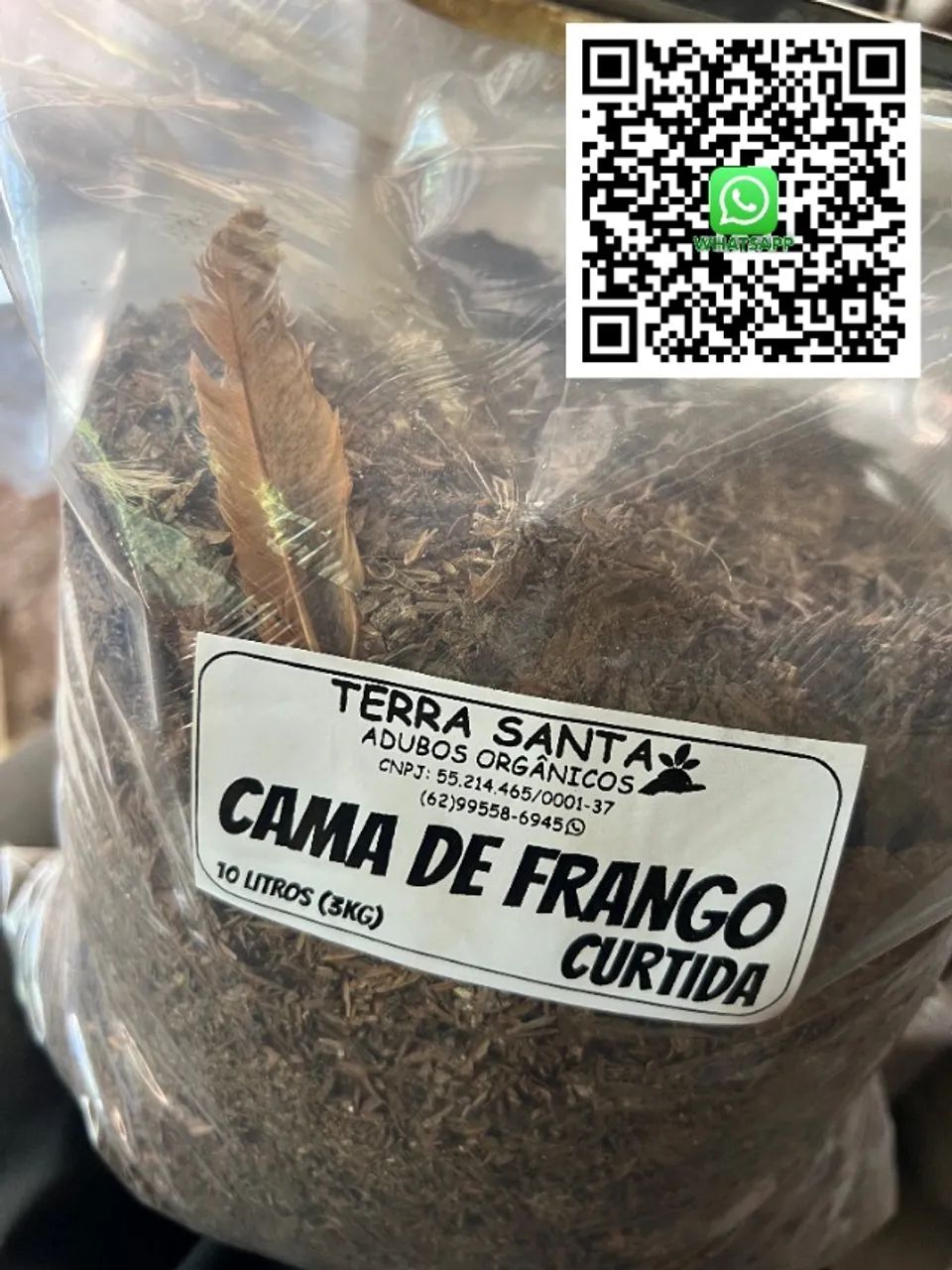 CAMA DE FRANGO PARA HORTALIÇAS - Foto 4