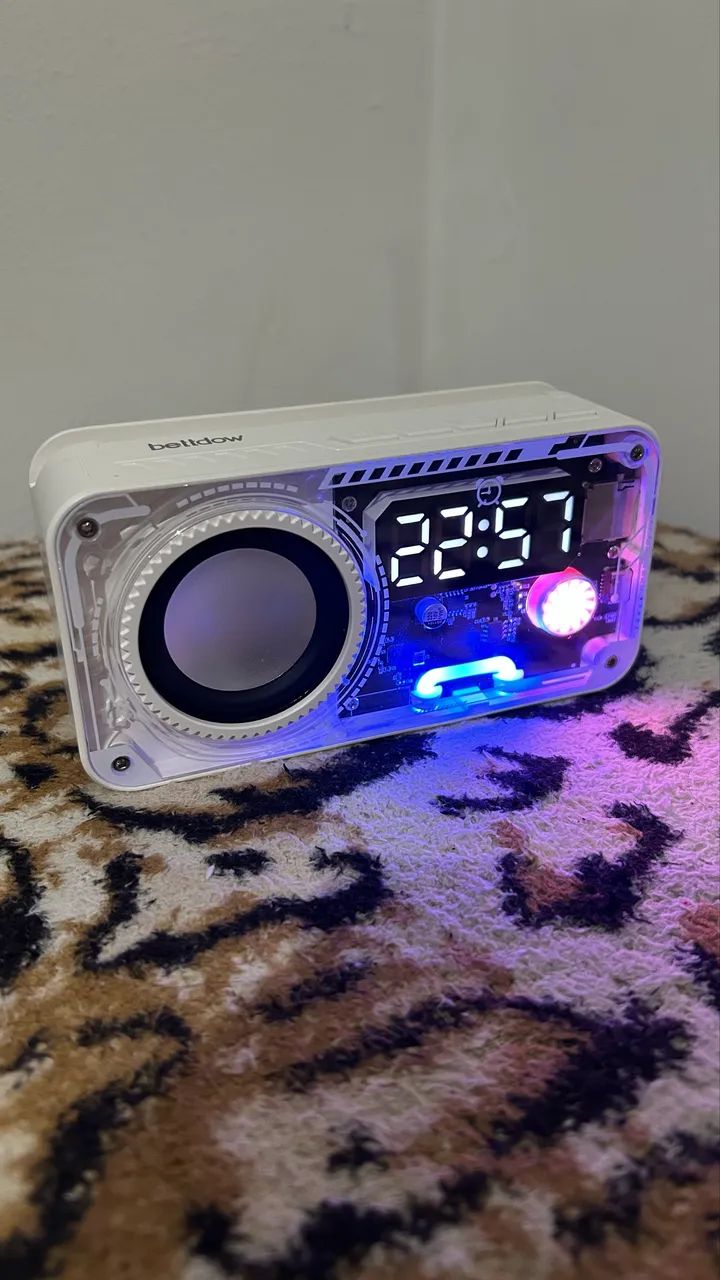 Caixa de som com led - Foto 2