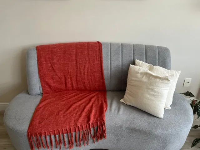 Sofá Chaise Living 2 Lugares 135cm  - Foto 2