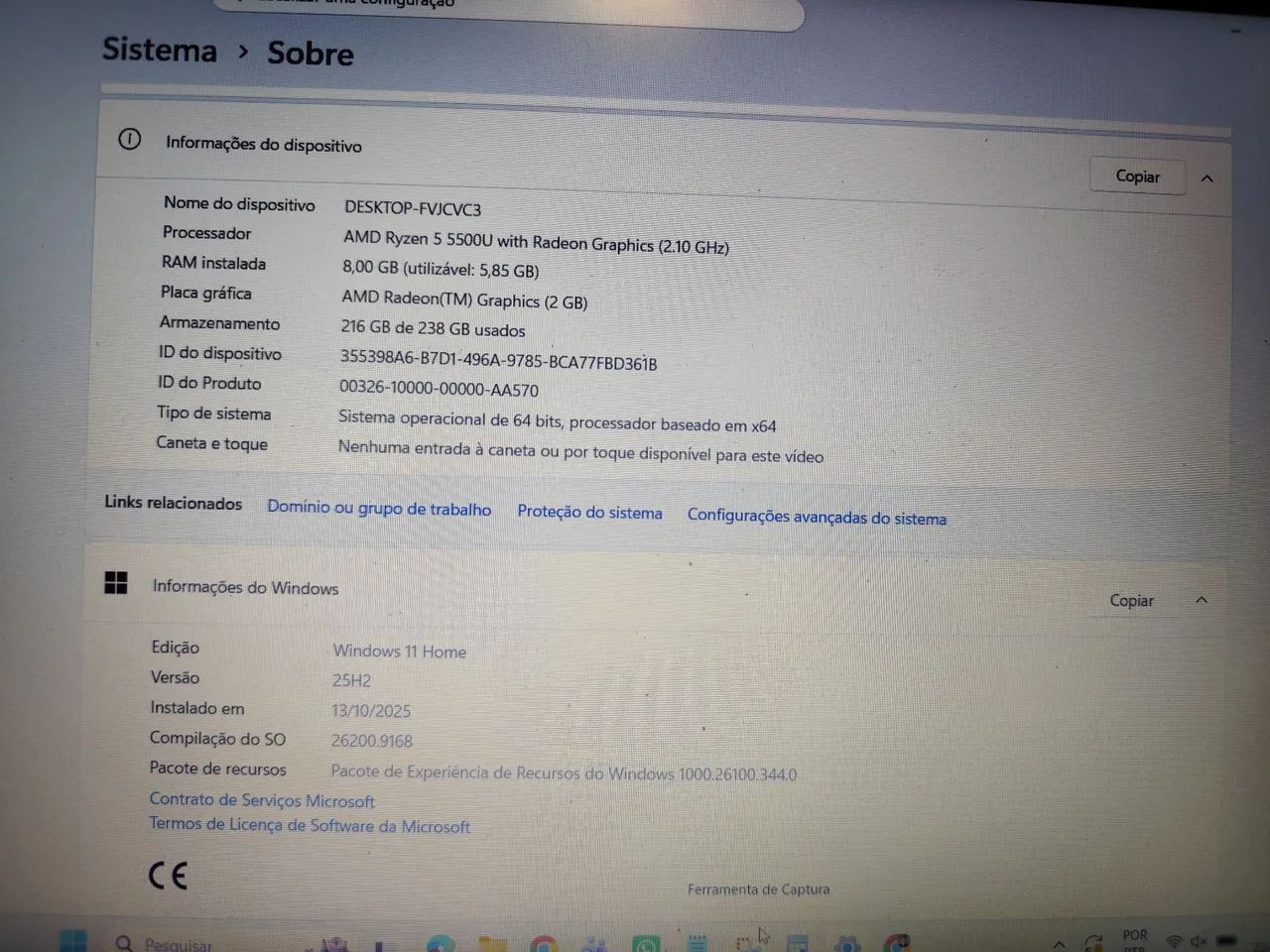 Notebook Lenovo IdeadPad 3 Ryzen 5 - Foto 5
