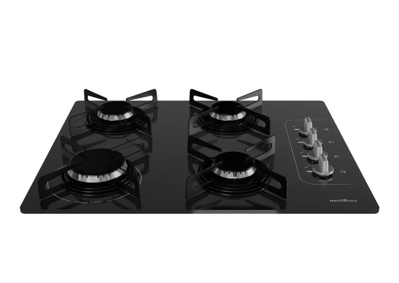 Cooktop Britânia 4 bocas - Foto 4