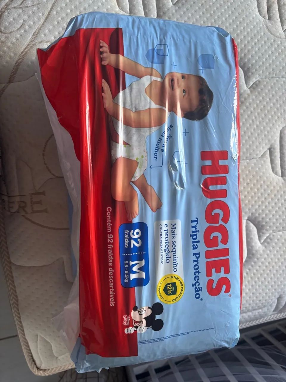 Fralda Huggies Azul - M - Foto 2