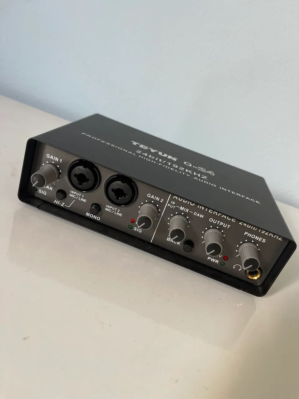 Interface de áudio Teyun- Q24