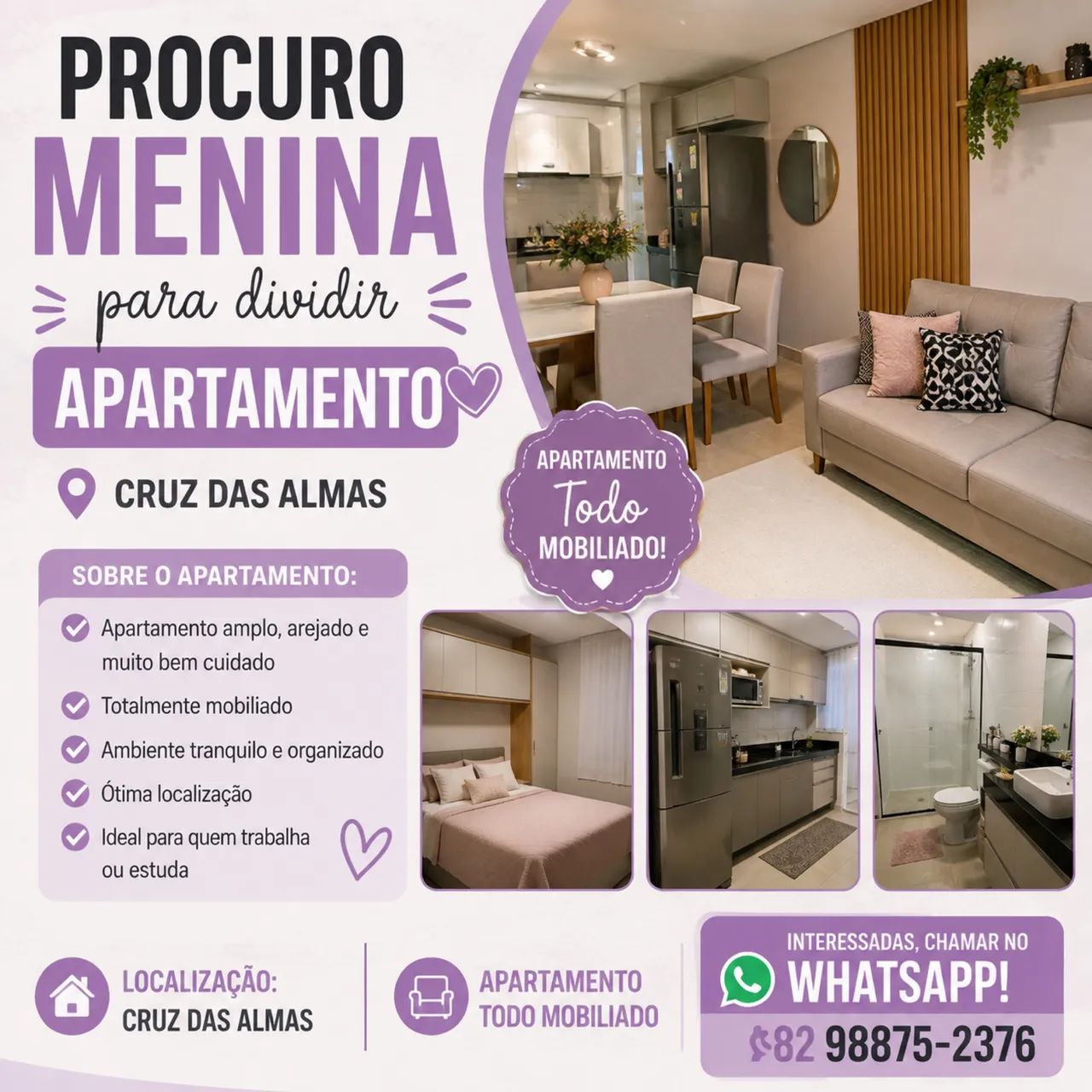 Aluguel de quarto 