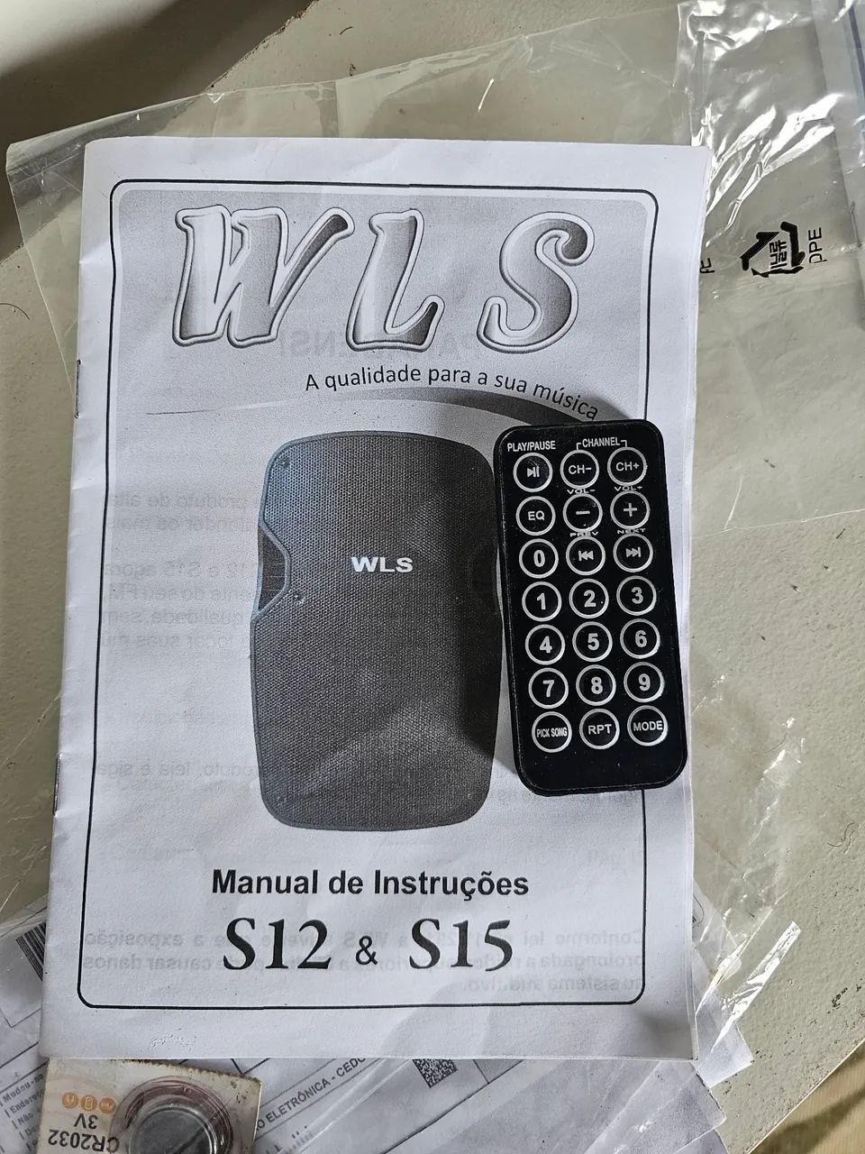 Caixa WLS s12 ativa e mesa YAMAHA MG06 - Foto 2