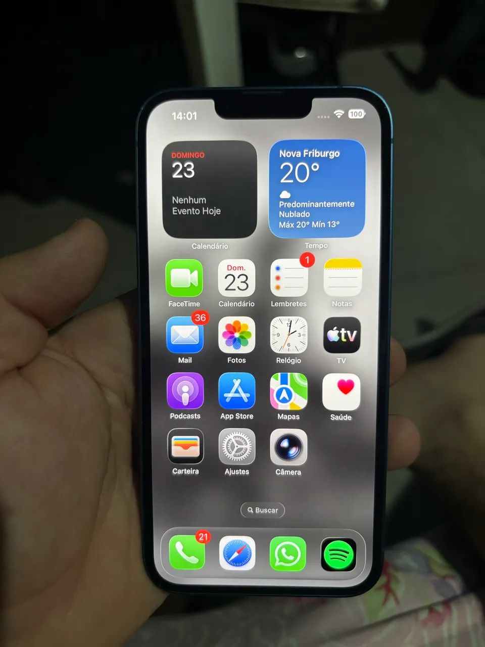 iPhone 13 Azul 128Gb - Foto 2