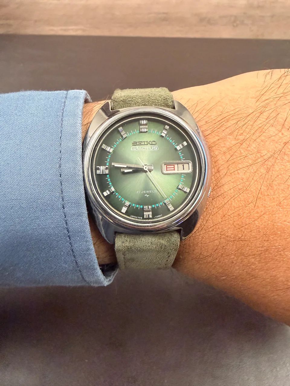 Seiko 5 Actus * Vintage JDM - 1975 - Automático - Foto 4