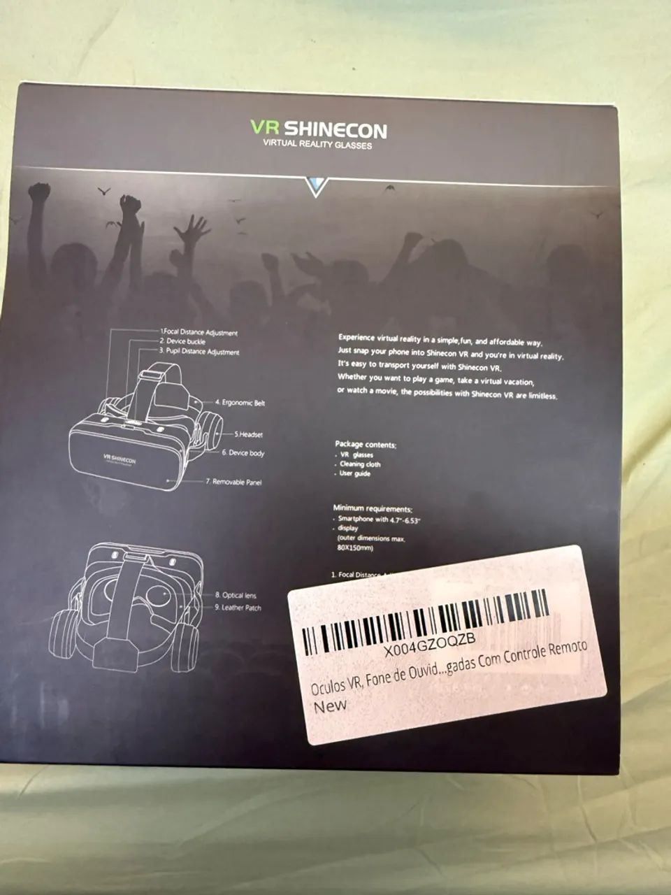 Óculos de Realidade Virtual VR Shinecon - Foto 2