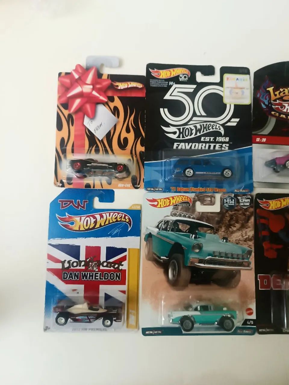 Lote com 10 miniaturas, linha "Premium", Hot Wheels, escalas 1:64 - Foto 2
