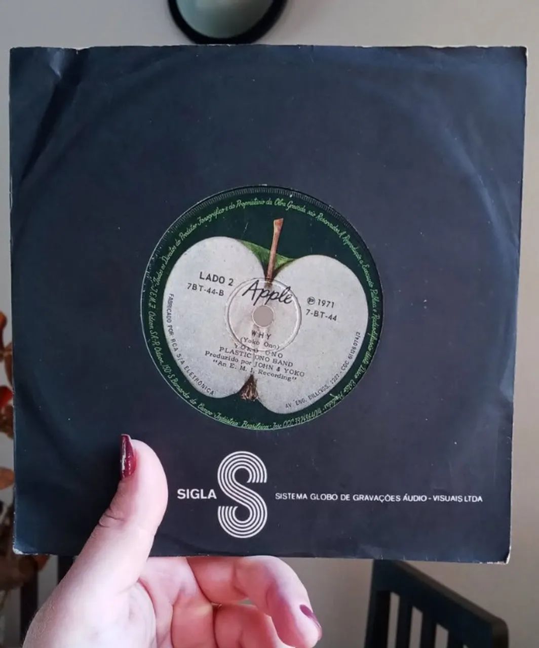 vinil compacto john lennon / mother / why - Foto 3
