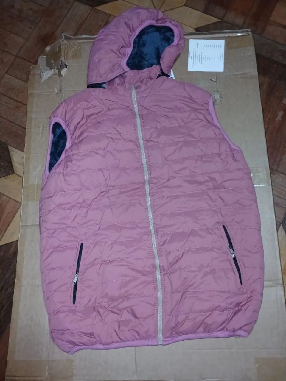 Blusa de motoqueiro nova - Foto 5
