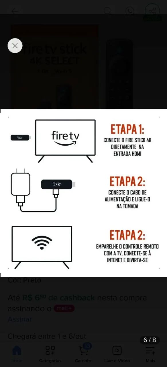 Fire stick 4k Select - Foto 2