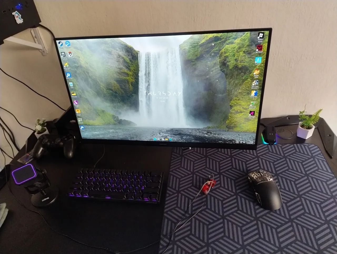 Vendo Pc gamer completo com mesa e cadeira  - Foto 4