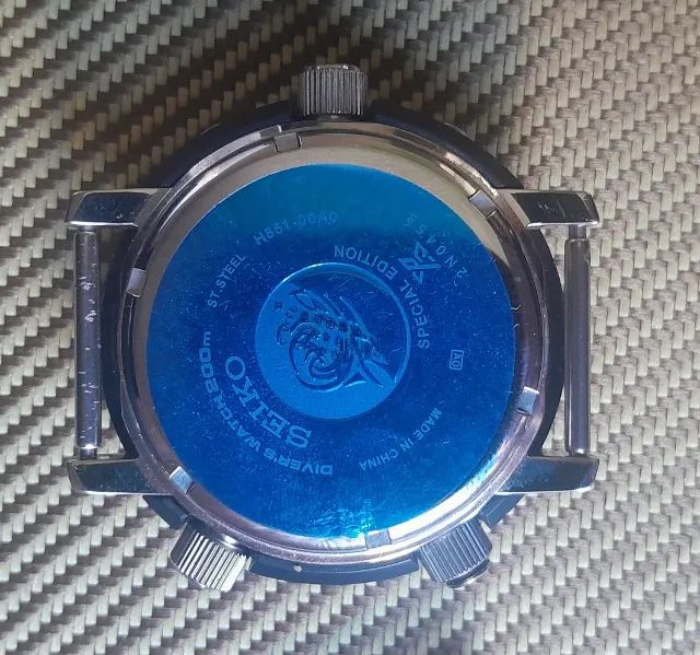 Seiko Arnie SNJ27 PADI com várias pulseiras - Foto 4