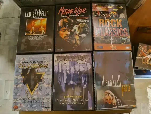 COLETÂNEA DE DVDS DEEP PURPLE LED ZEPPELIN E VARIOS OUTROS - Foto 4