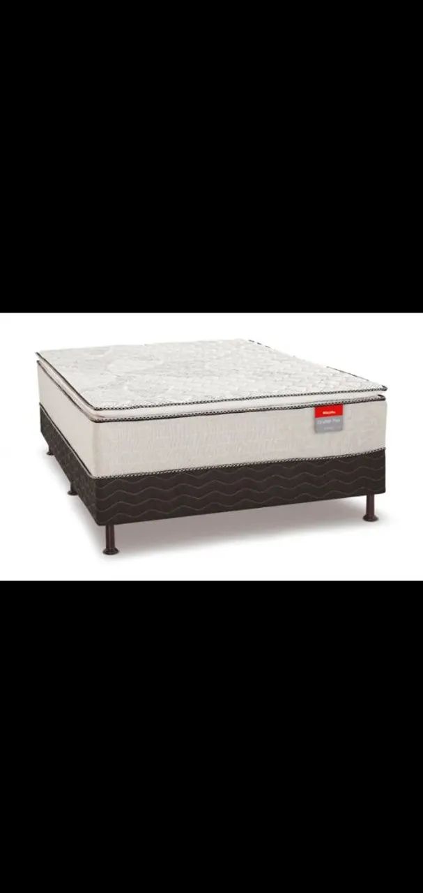 Cama Box Casal Reconflex Double Pillow 