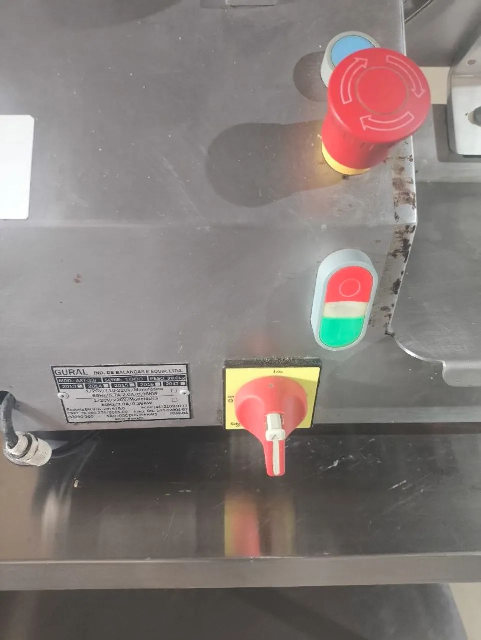 Máquina de fatiar Rural automática bivolt funcionando perfeitamente e muito conservada. - Foto 2