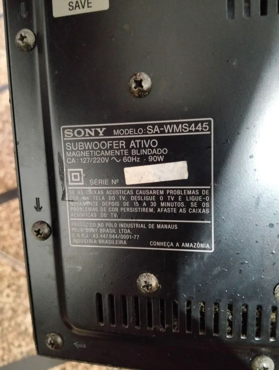 Subwoofer Sony  - Foto 2