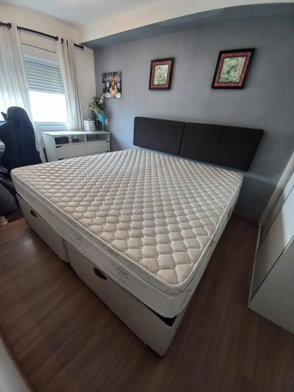 Cama King com Baú  - Foto 3
