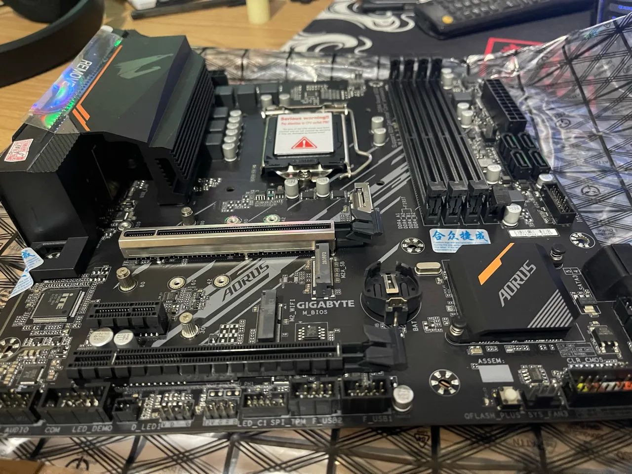PLACA MÃE B460M AORUS ELITE - Foto 4