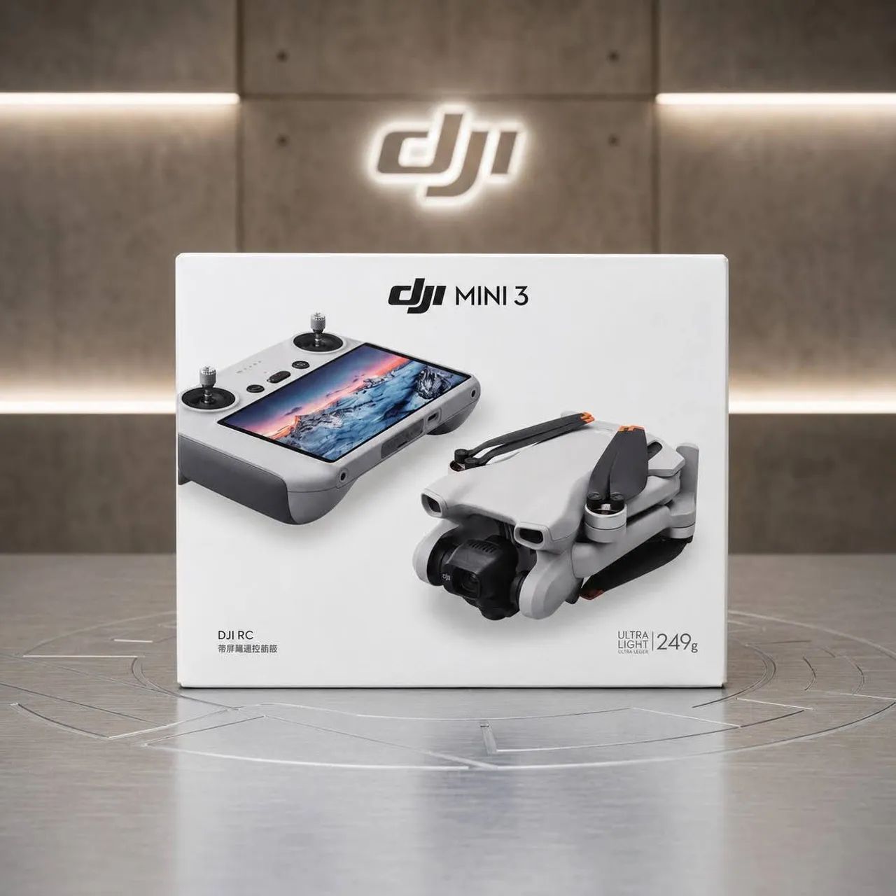 Drone DJI Mini 3 com Tela | Caixa Lacrada | Produto Novo