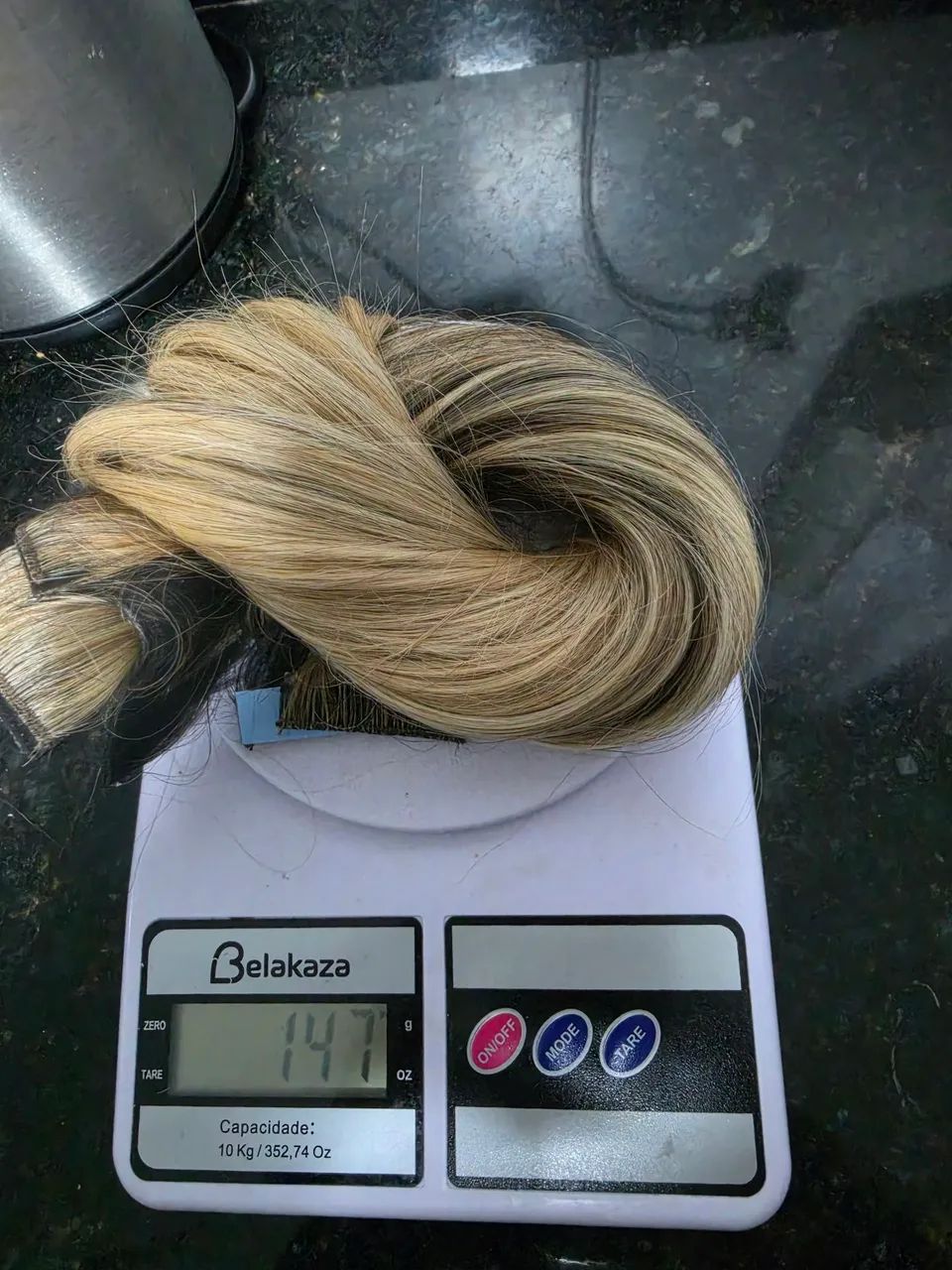 Mega Hair Loiro 43 CM