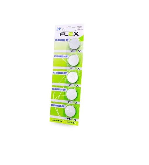Bateria Lithium 3v Cr2032  Flex - Foto 3