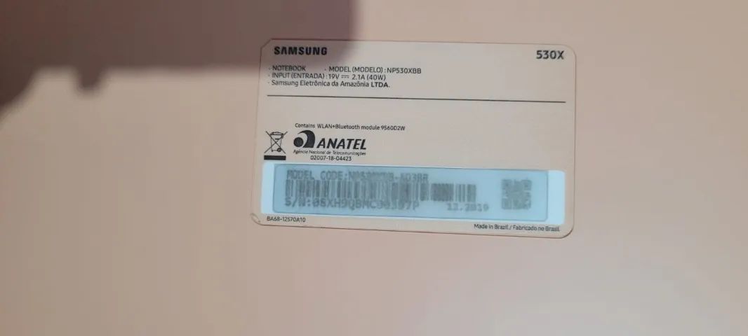 notebook samsung flash f30 celeron rosa - Foto 3