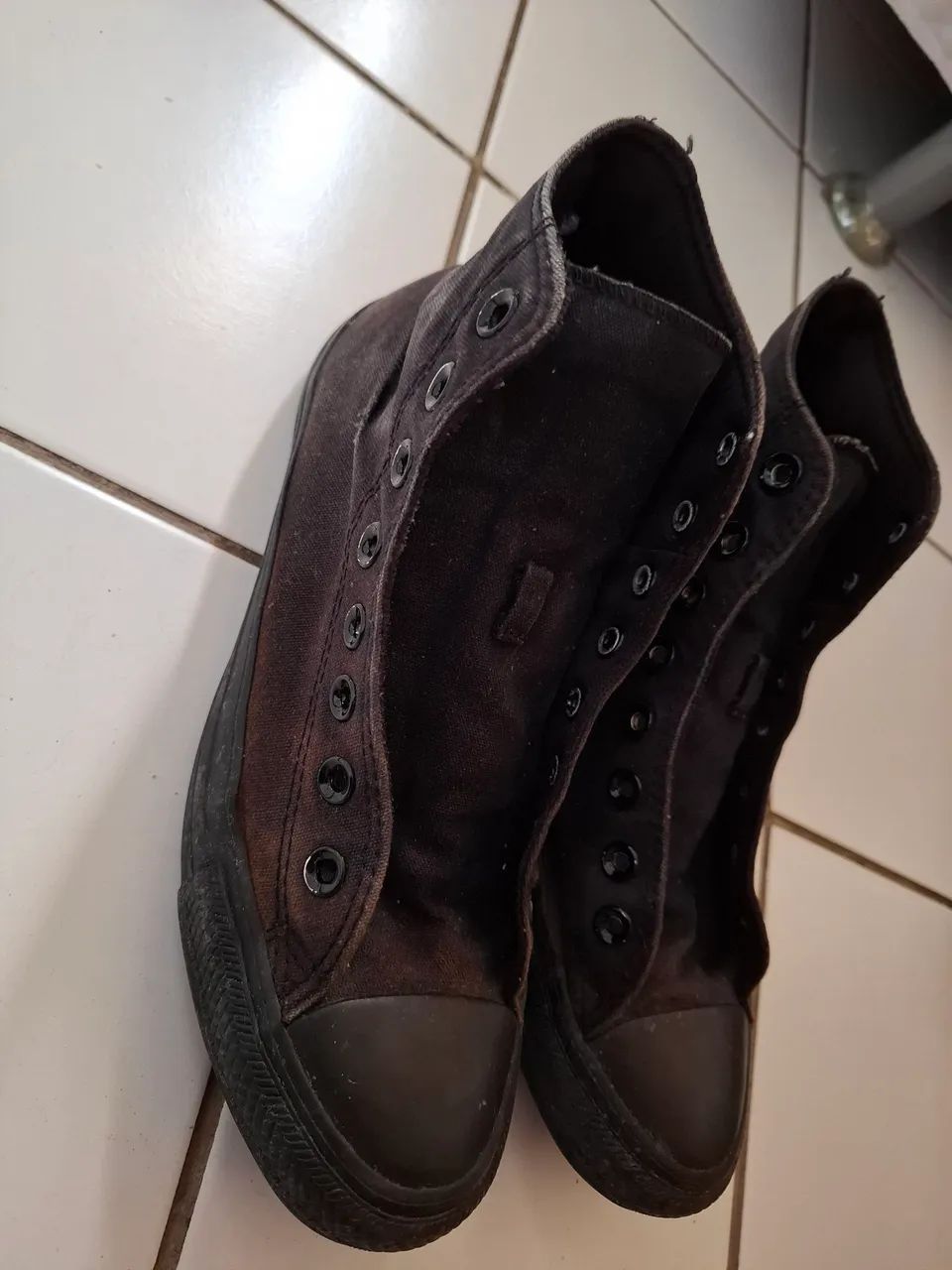 Tenis All Star preto usado - Foto 3