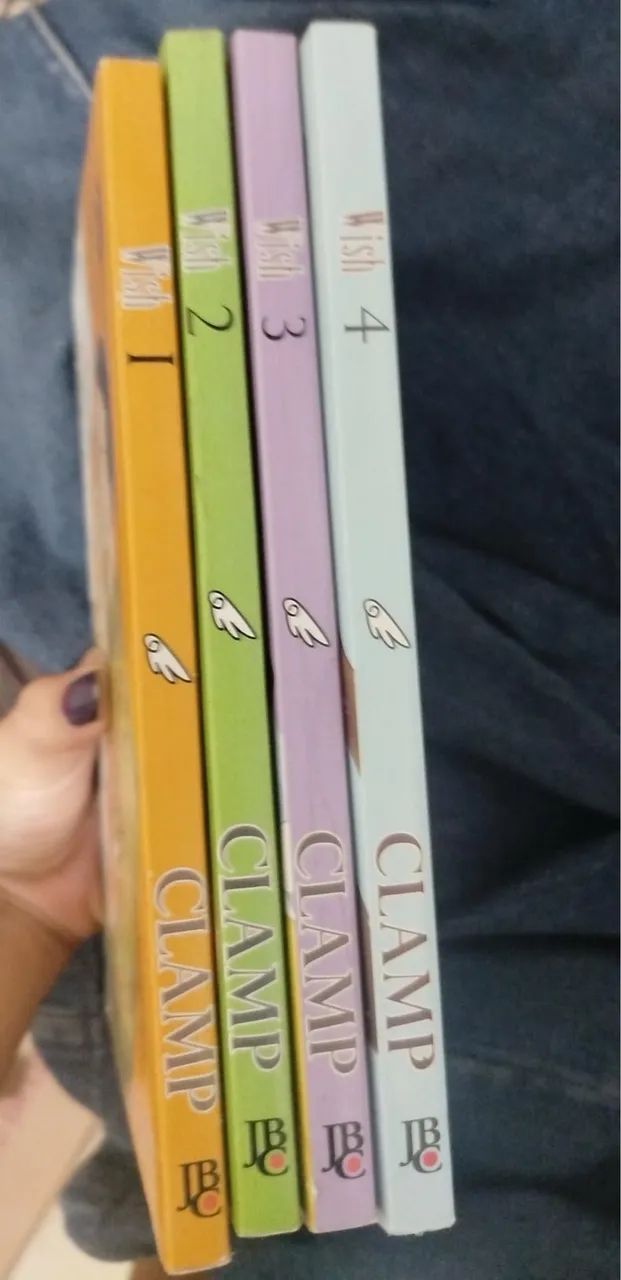 Mangá wish volumes 1, 2, 3 e 4 - Foto 2