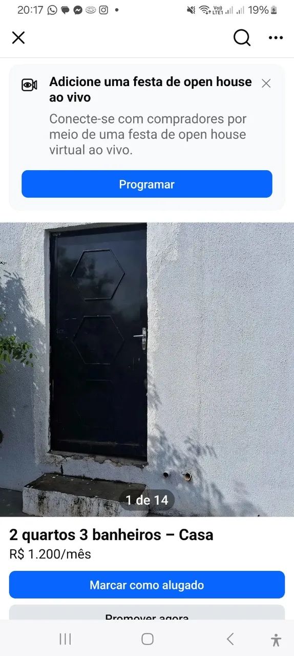Aluguel de casa