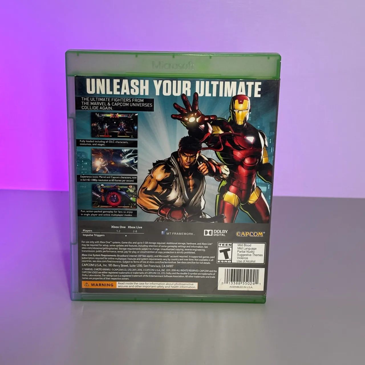 Ultimate Marvel vs Capcom 3 Xbox one Raro - Foto 3
