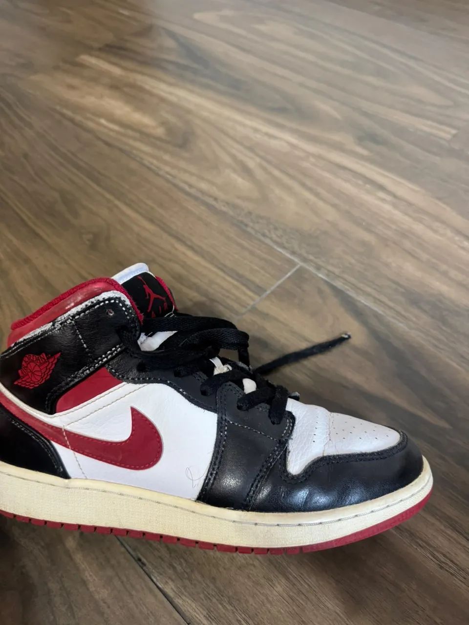 Air Jordan 1 Retro High OG - Black/White/Red - Foto 5
