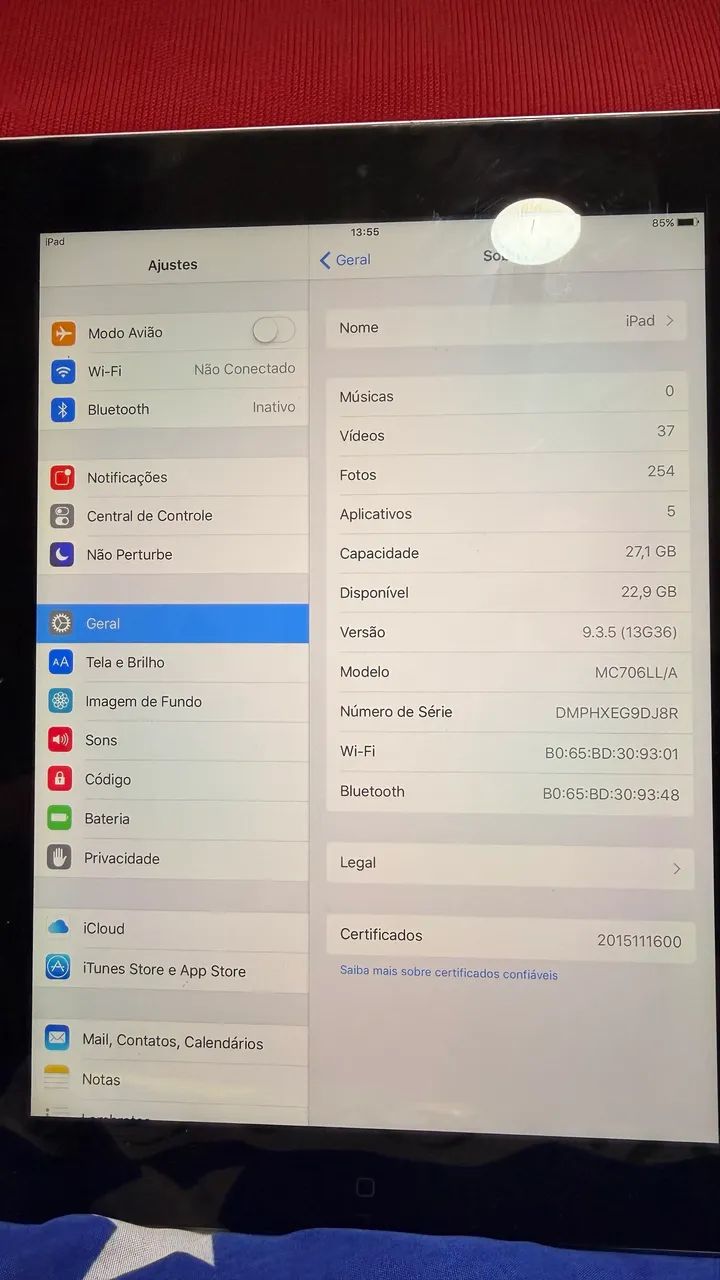 Vendo Apple iPad 2ª geração