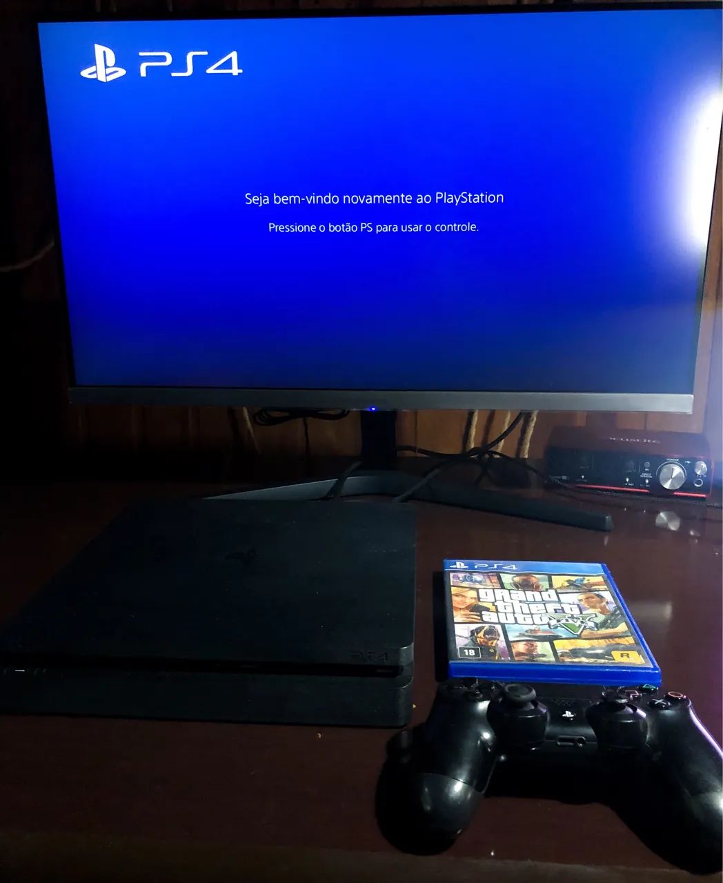 Ps4 Slim com GTA Completo Menor Valor - Foto 4