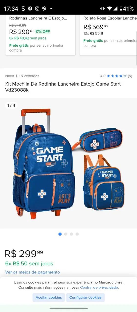 Complete wheeled backpack kit65562855990531125