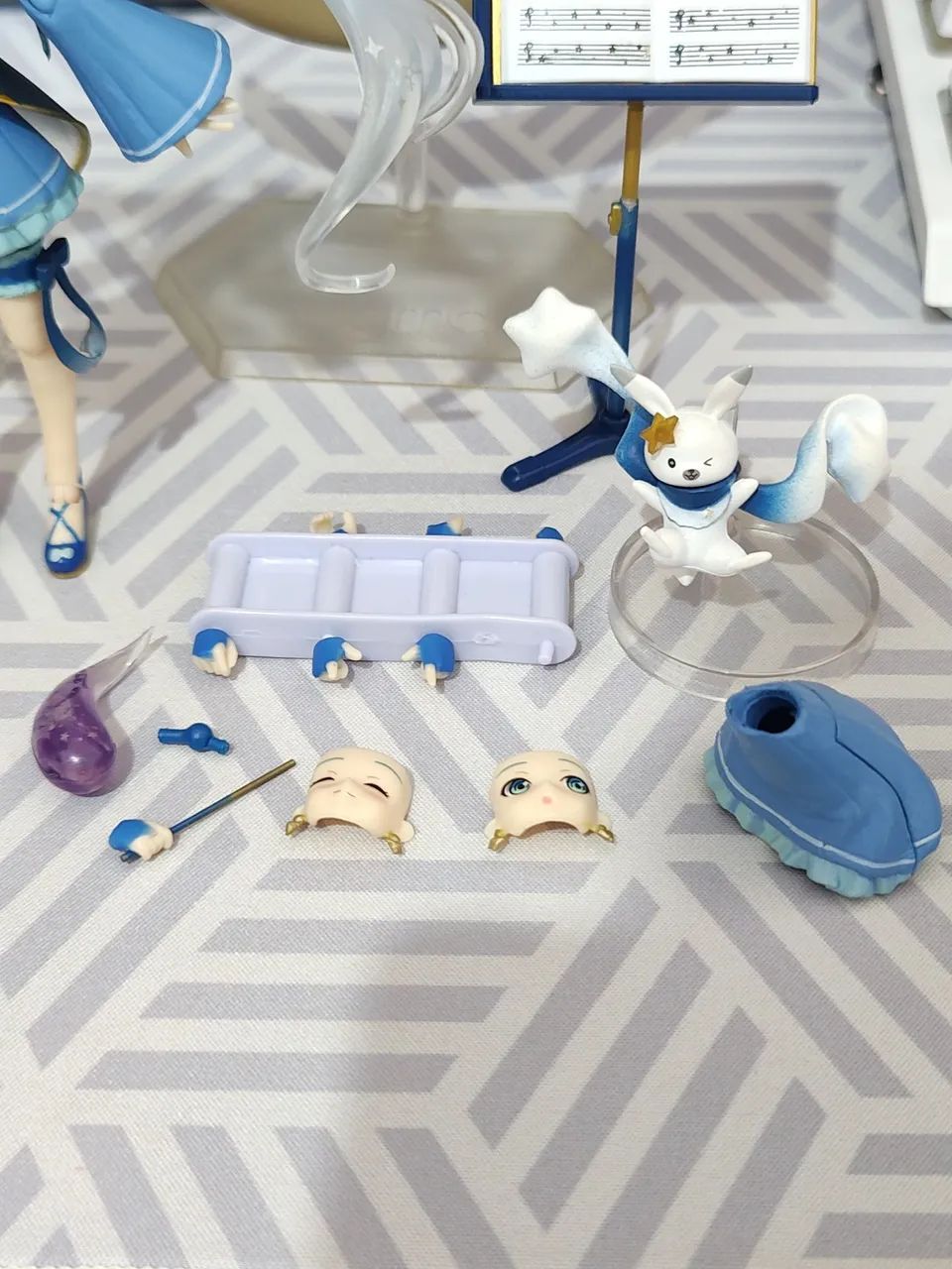 Figura Snow miku Hatsune Miku figma (réplica) - Foto 3