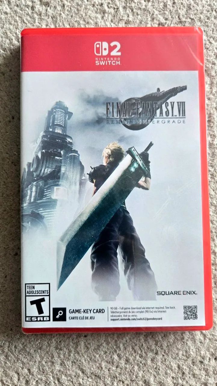 Final Fantasy 7 VII Remake Intergrade Nintendo Switch - Jogos de