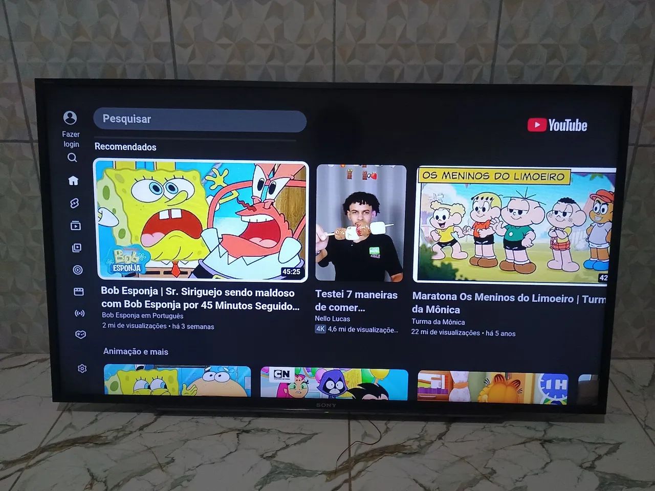 Tv sony 50 polegadas smart 4k  - Foto 5