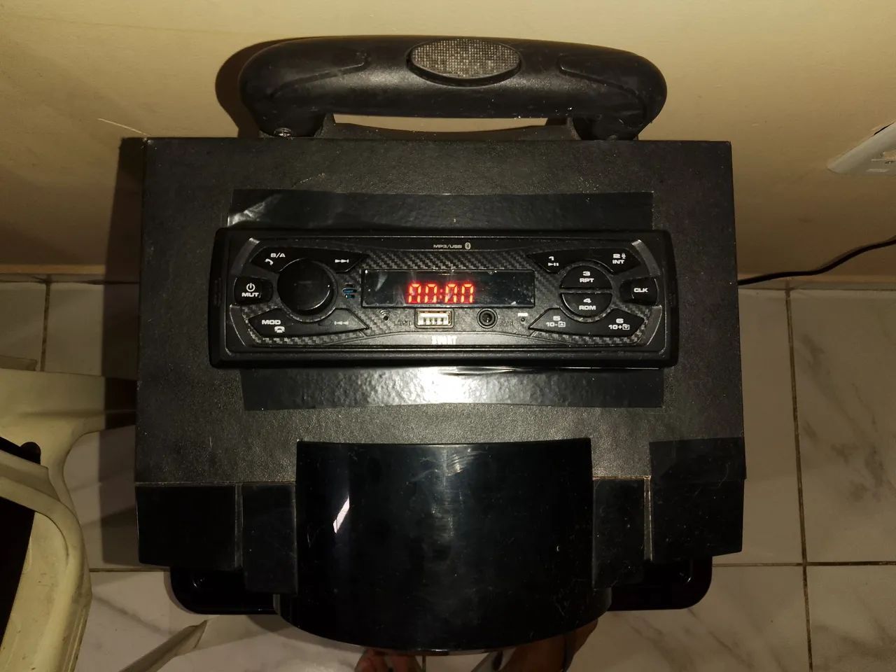 Caixa de Som com Toca CD  - Foto 4
