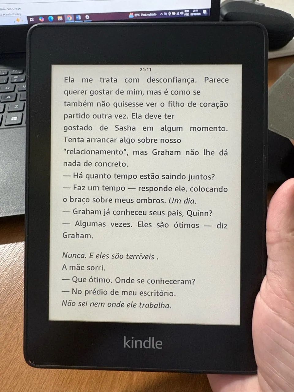 Vendo Kindle Paperwhith 10? geração 