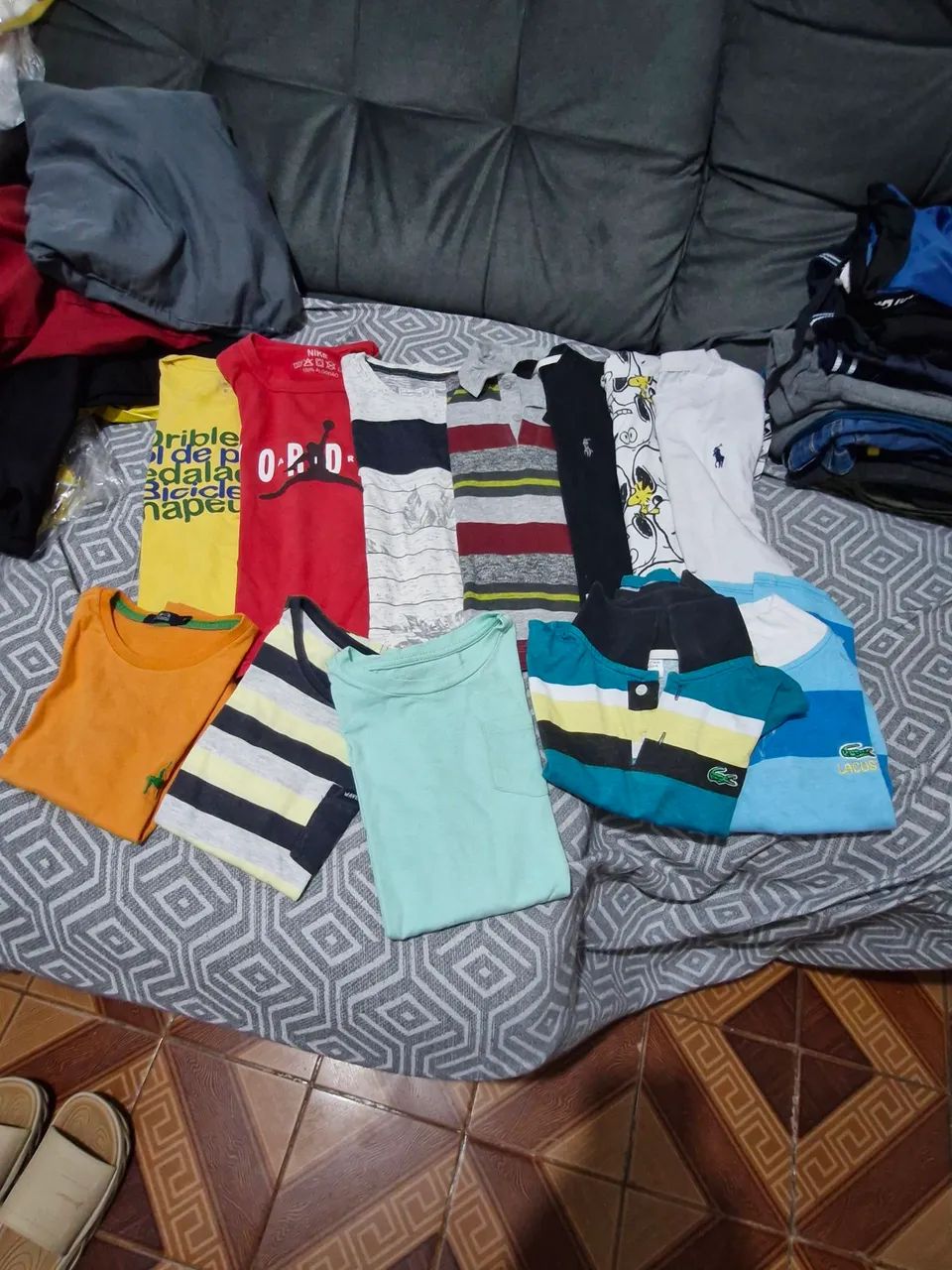 Lote de Roupa Menino de 06 a 08 - Foto 2
