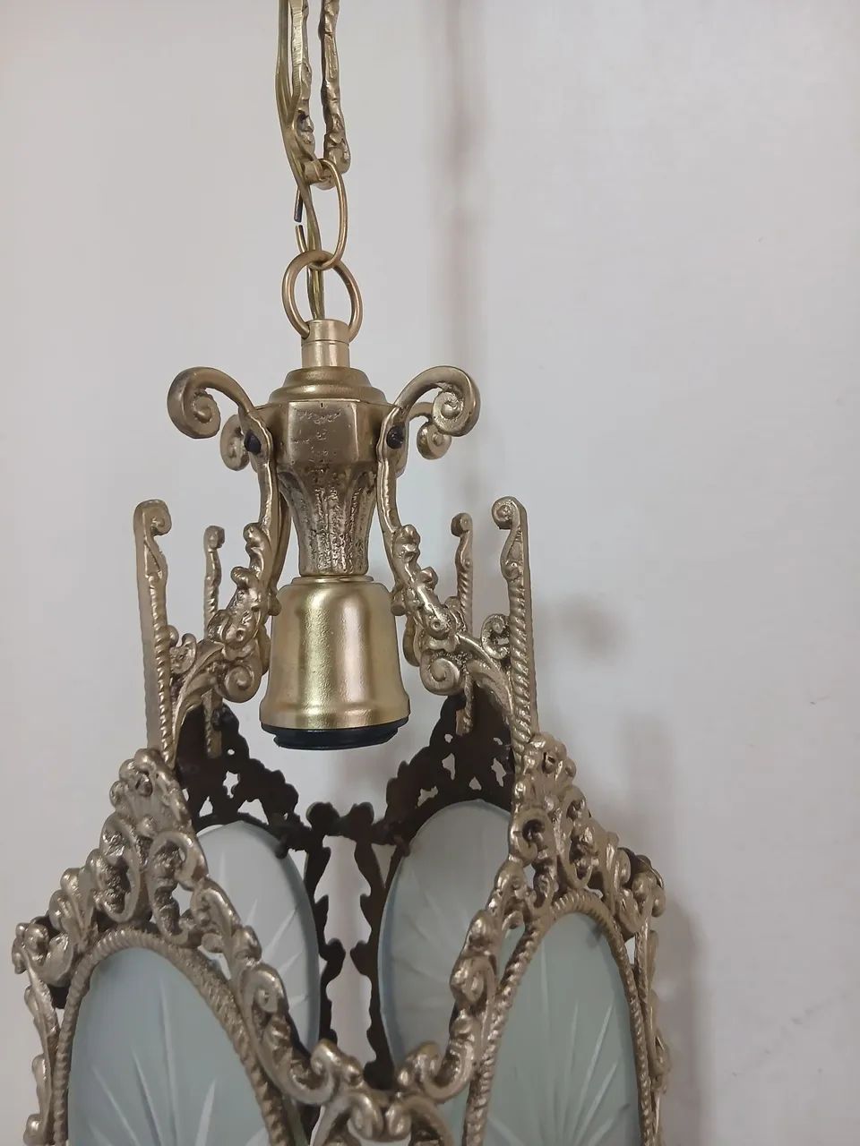 Lustre em bronze e cristal - Foto 3
