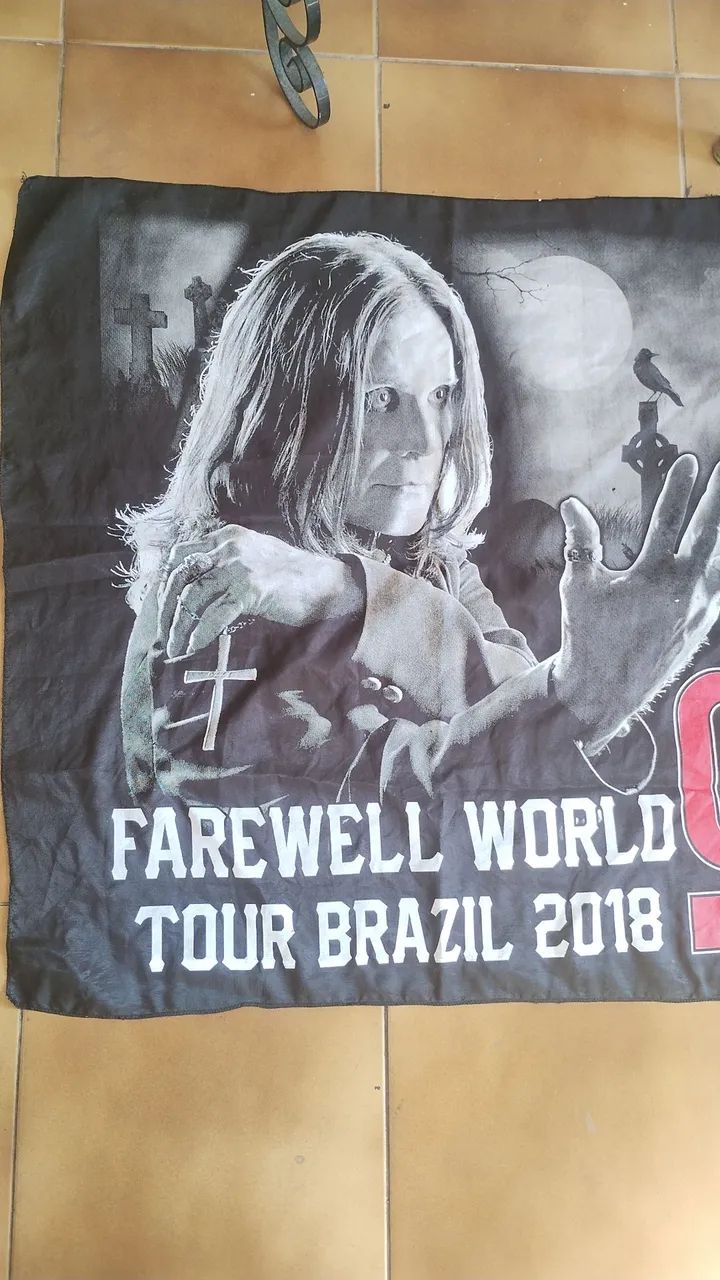 Bandeira Ozzy Osborne  - Foto 4