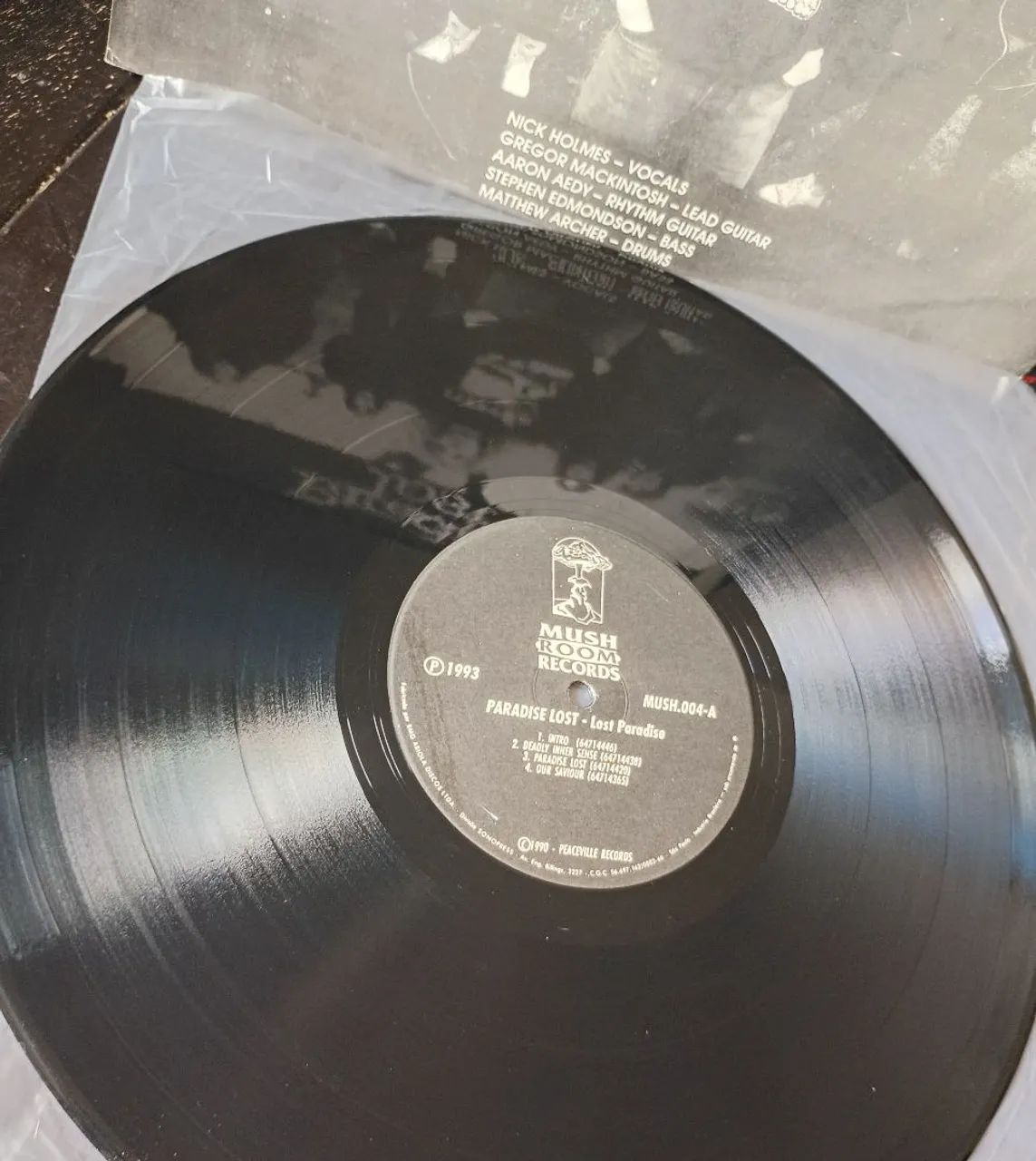 LP PARADISE LOST Lost Paradise 1993 Com Encarte  - Foto 3